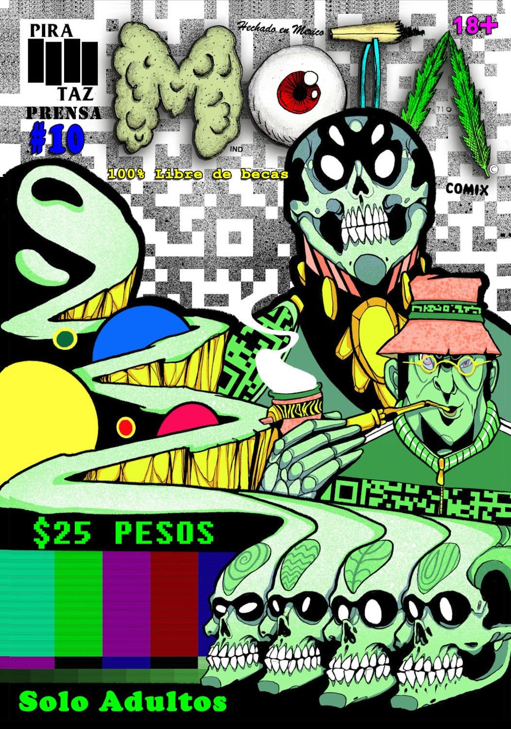 Portada de MOTA comix #10