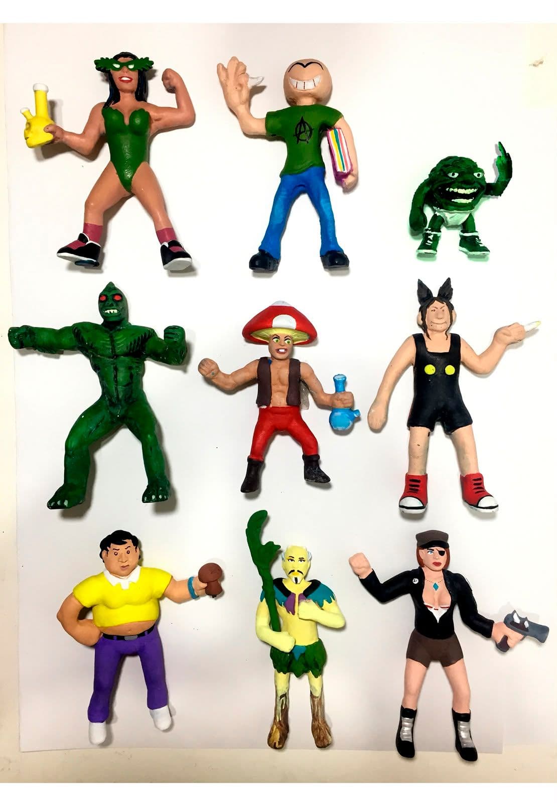 Los nueve art toys de Mota Comix